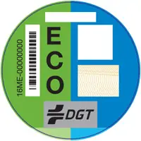 Etiqueta DGT ECO